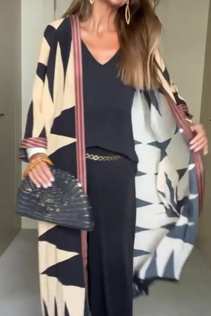 Women's Casual Graphic Print Outwear